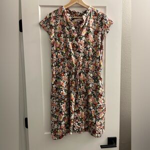 Loft floral dress L